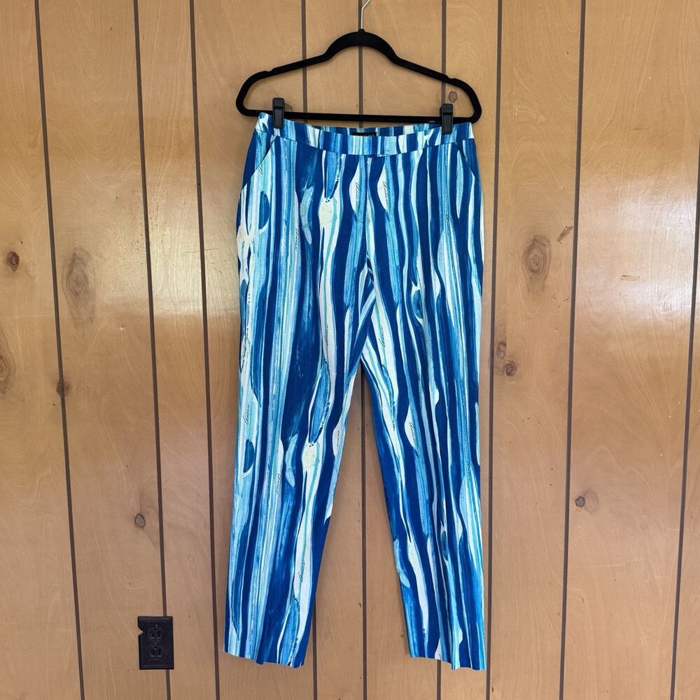 Gucci Archive S/S 96 Gucci by Tom Ford Watercolor Trousers Women’s Sz 44 Pant - Picture 2 of 14